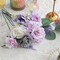 Artificial Flowers Combo – 40 PCS Mixed Faux Flowers for DIY Table Centerpieces, Wedding, Bridal & Baby Shower Bouquets, Party Decor, and Home Arrangements